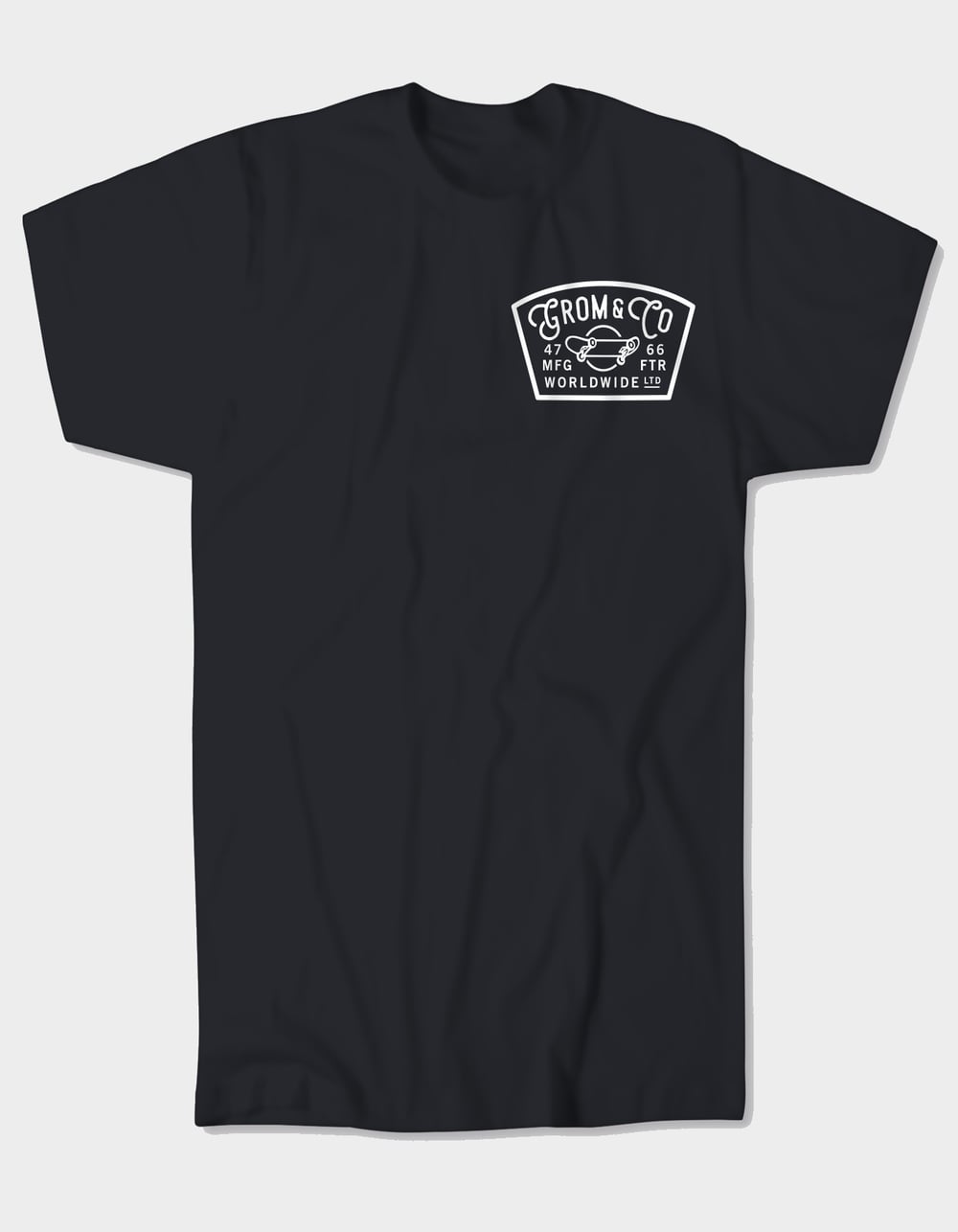 GROM Skate Co. Mens Tee - BLACK