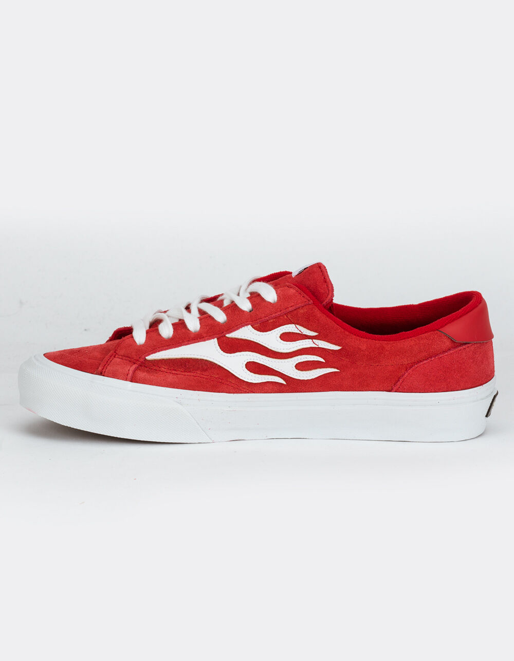 STRAYE Logan Flame Suede Mens Shoes - RED/WHITE | Tillys