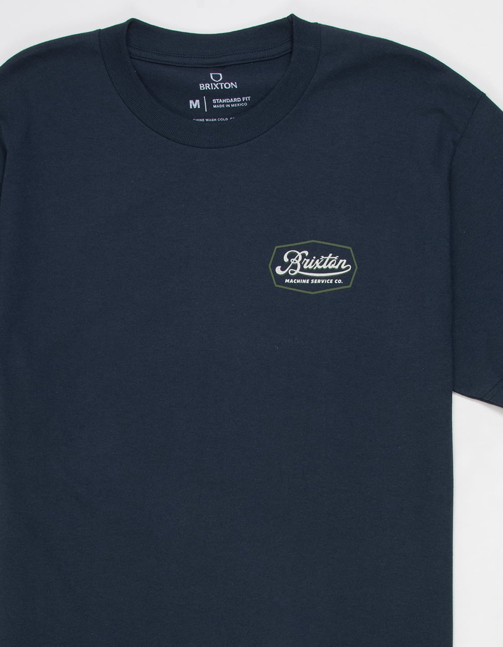 BRIXTON Machine Mens Tee - NAVY