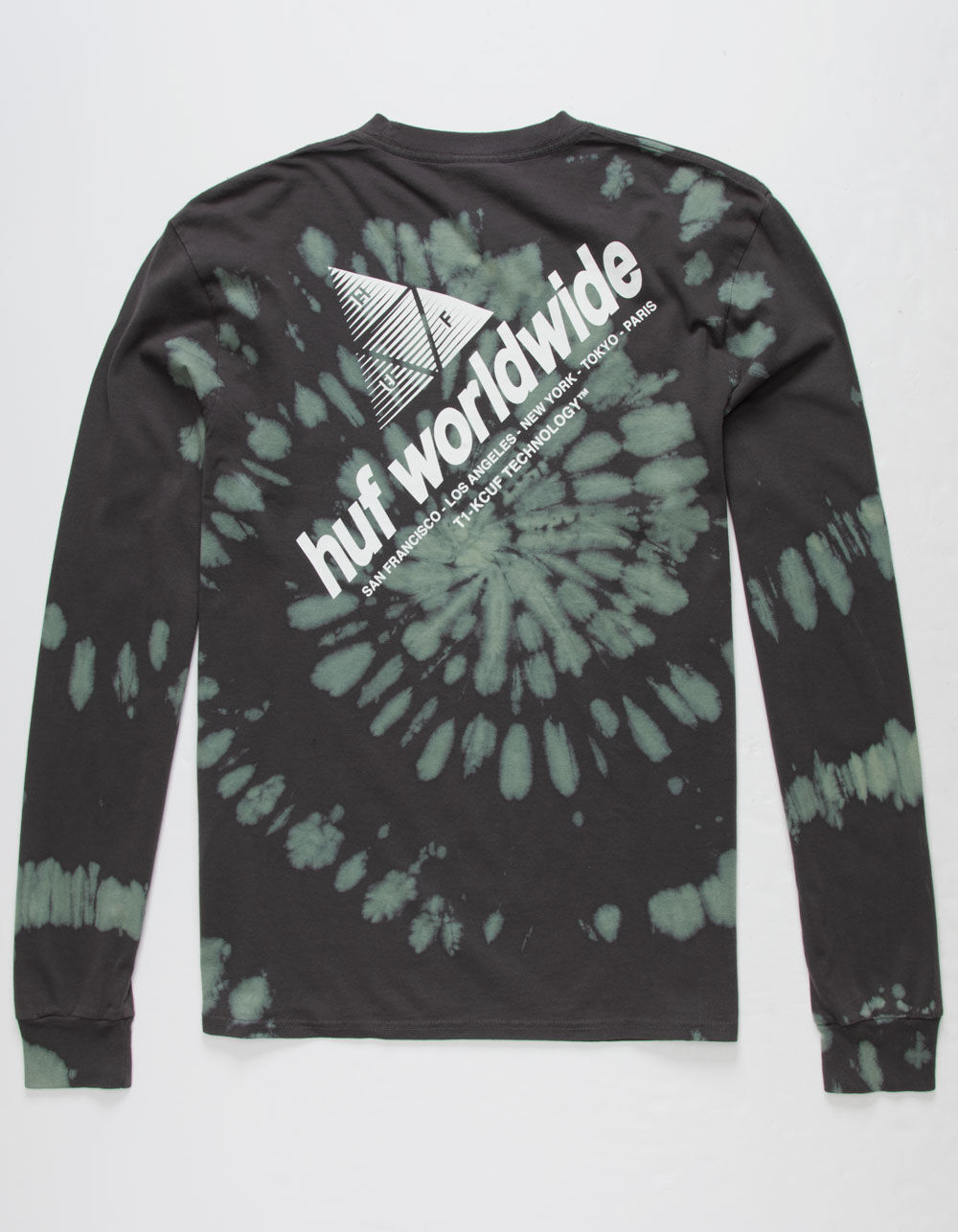 huf tie dye shirt