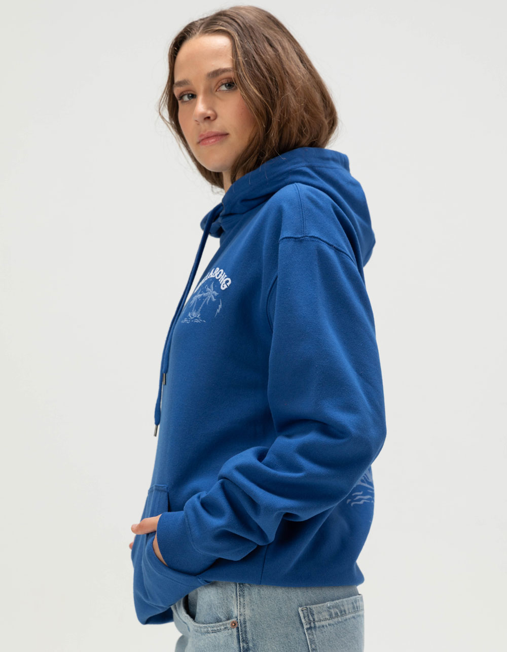 BILLABONG Living Paradise Womens Hoodie - BLUE