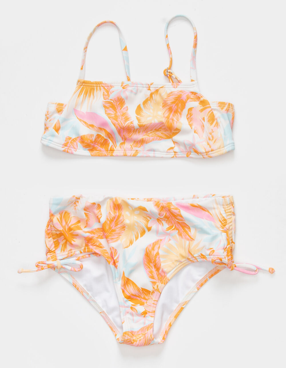 BILLABONG Tropical Punch Girls Bikini Set - WHITE COMBO | Tillys