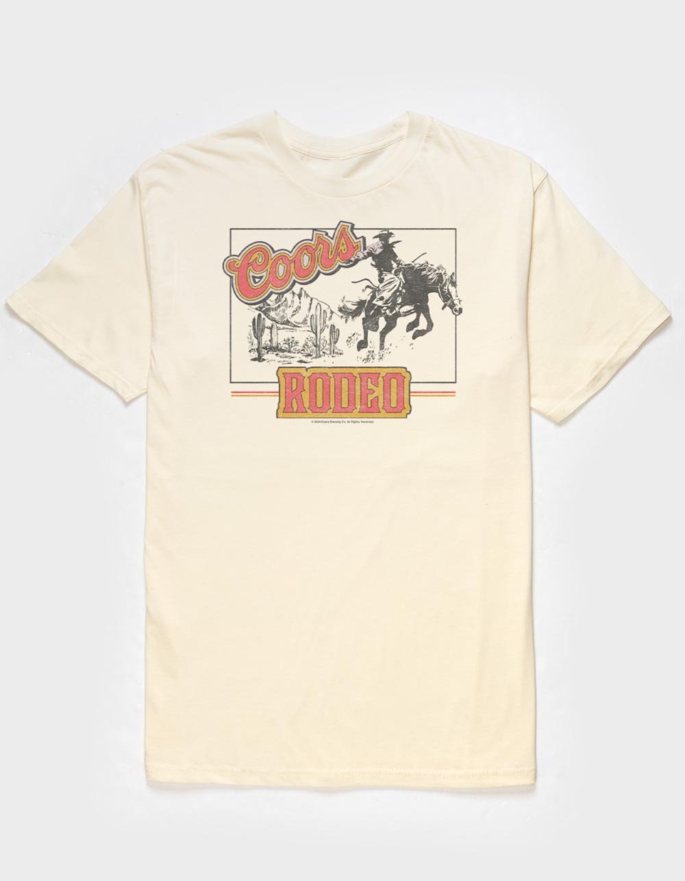 COORS Rodeo Frame Unisex Tee - NATURAL