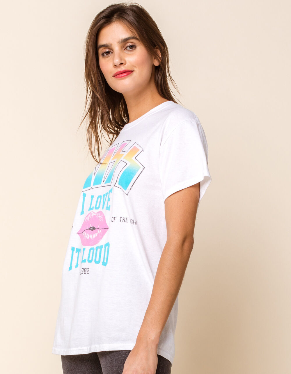 DAY KISS Womens Tee - WHITE | Tillys