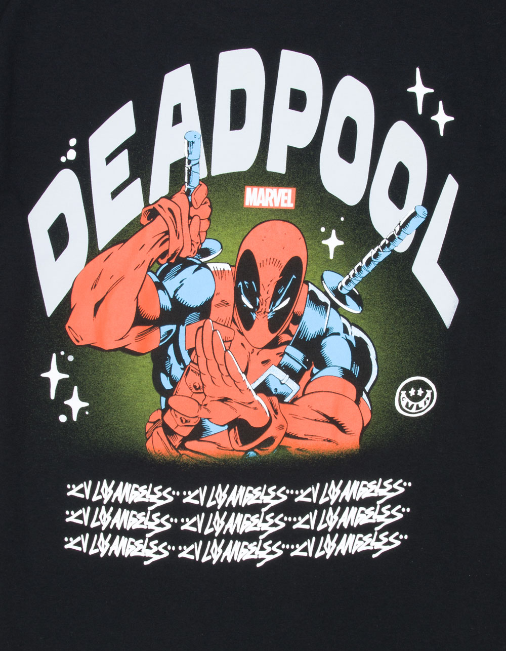 CVLA x DEADPOOL & WOLVERINE Bad Thing Mens Tee - BLACK