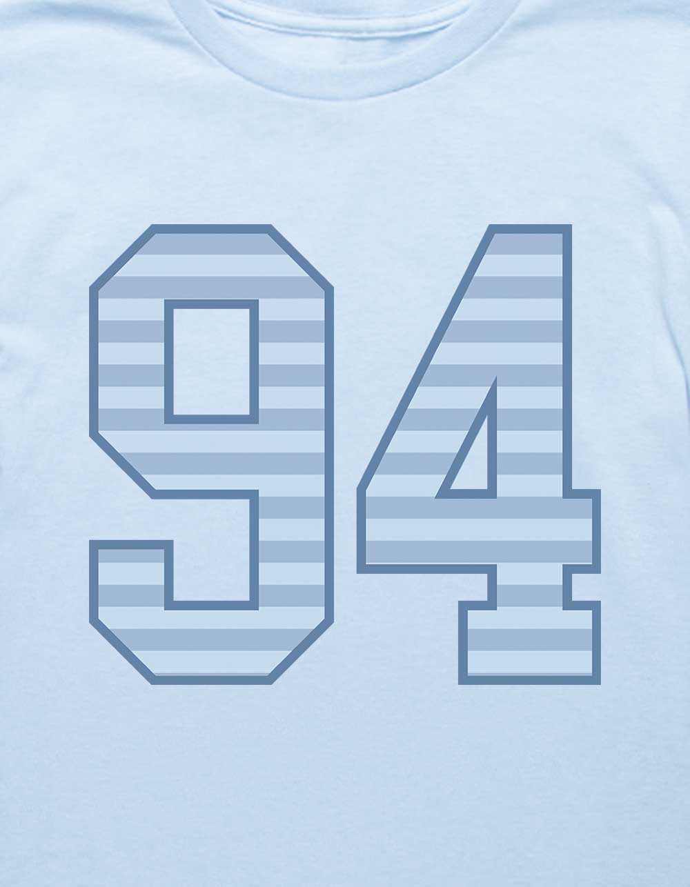 94 Stripes Unisex Kids Tee - LIGHT BLUE