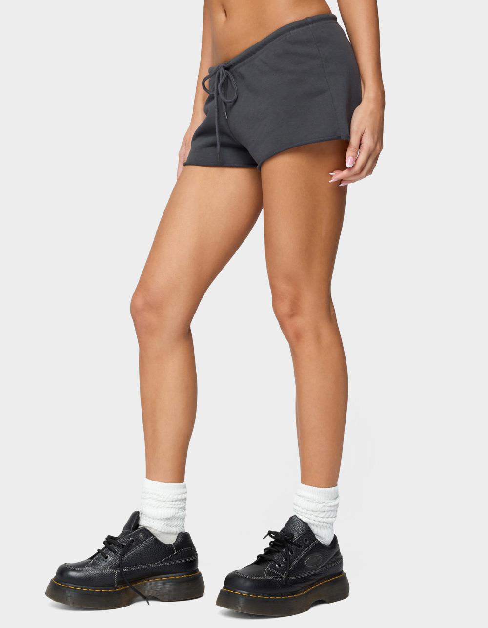 EDIKTED Leeroy French Terry Shorts