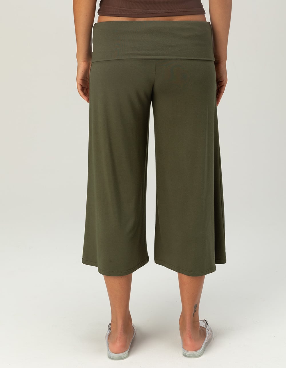 FULL TILT Womens Low Rise Gaucho Pants