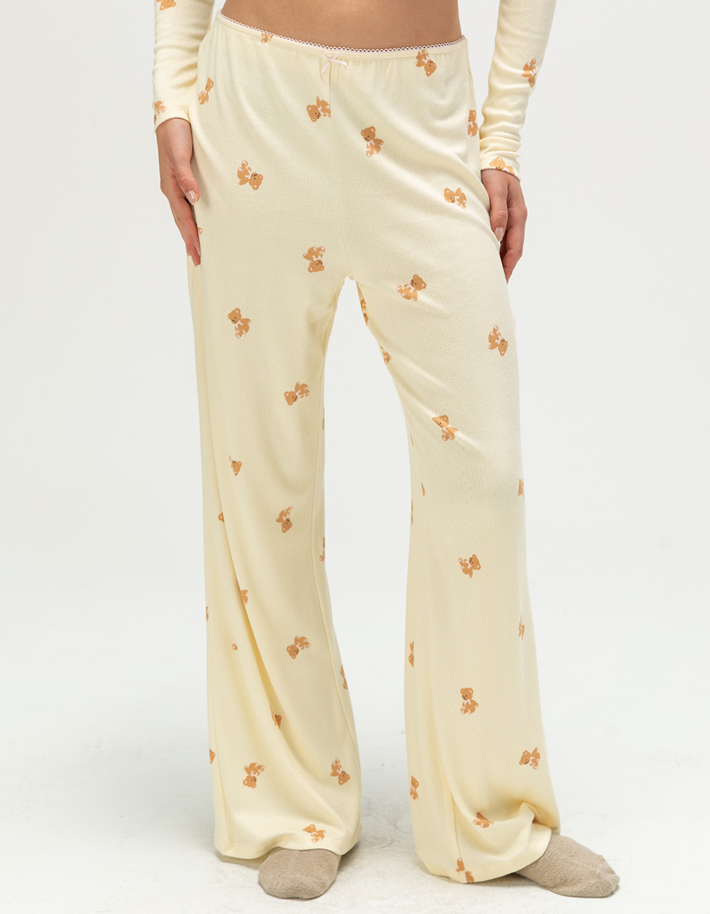 HAPPY CAMP3R Campy Dreams Womens Pajama Pants - CREAM