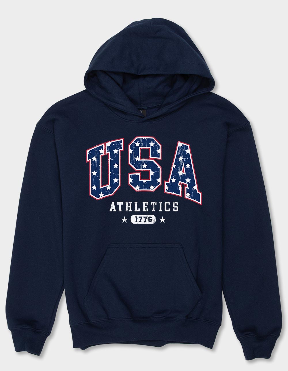 USA Athletics Unisex Kids Hoodie - NAVY