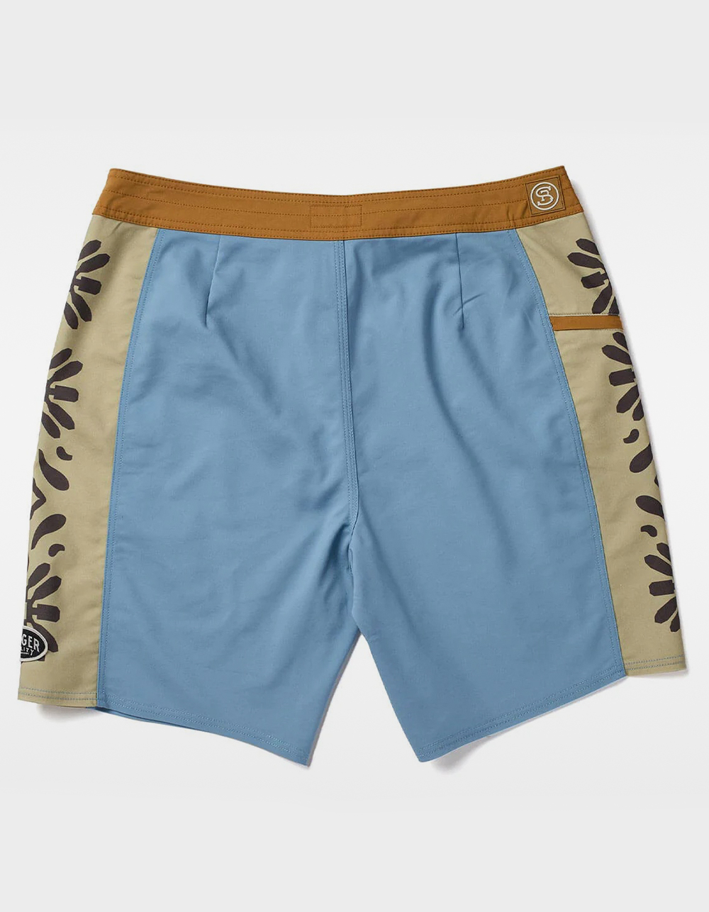 SEAGER Capo Panel Mens Boardshorts - BLUE COMBO