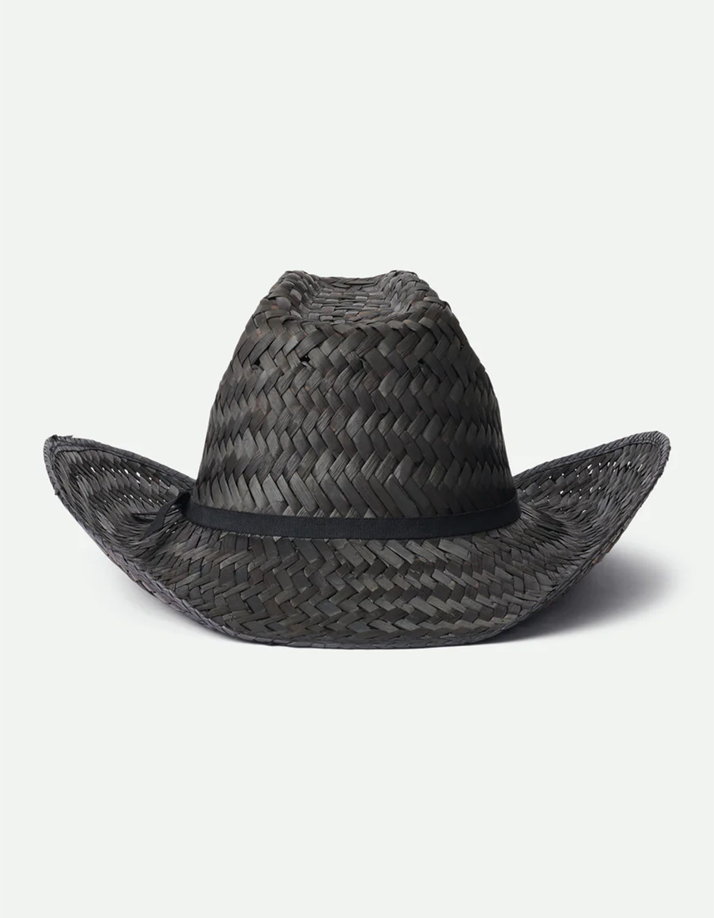 BRIXTON Houston Straw Cowboy Hat BLACK Tillys