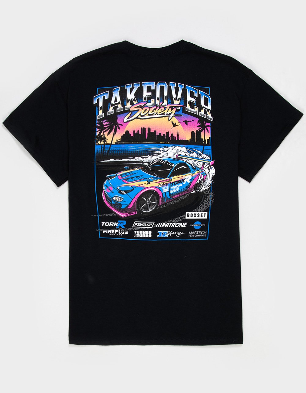 BOX SET Takeover Society Mens Tee - BLACK