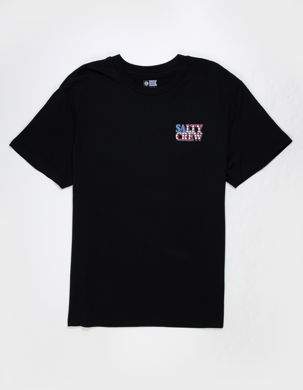 SALTY CREW America Optic Mens Tee - BLACK