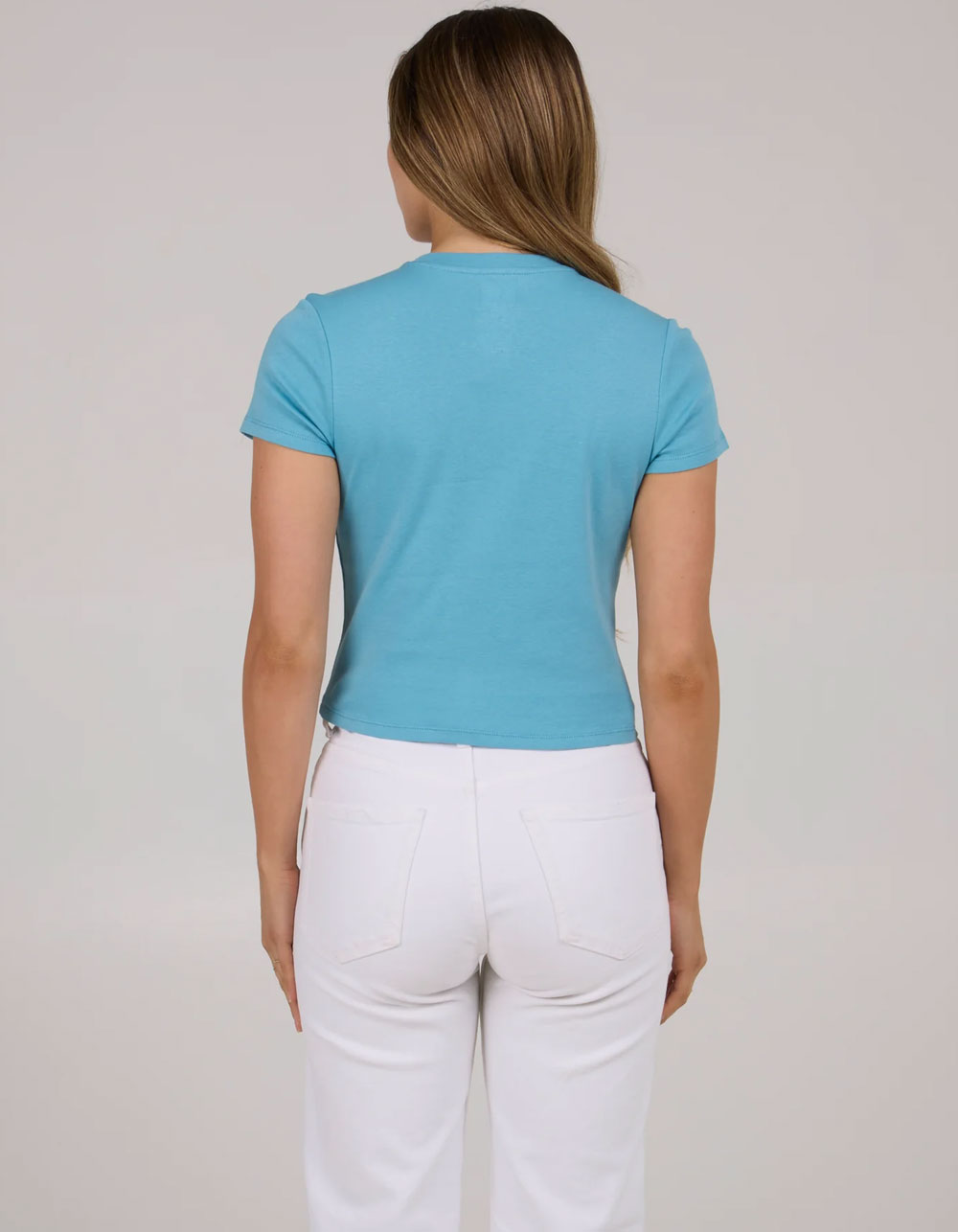 SALTY CREW Daybreak Womens Baby Tee - BLUE