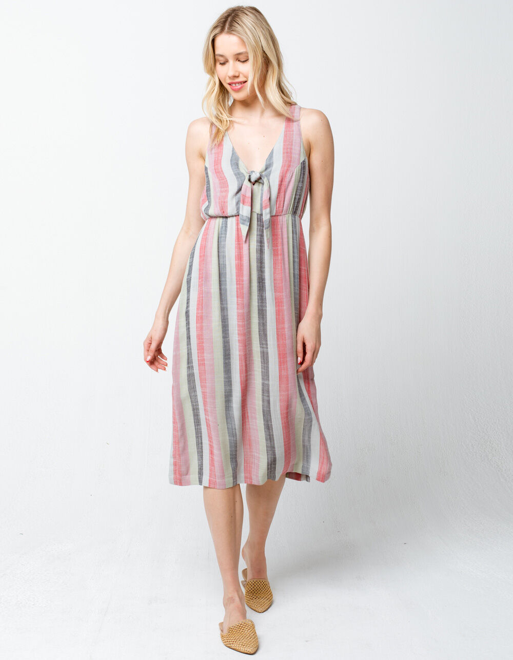 RVCA Flossie Midi Dress - MULTI | Tillys