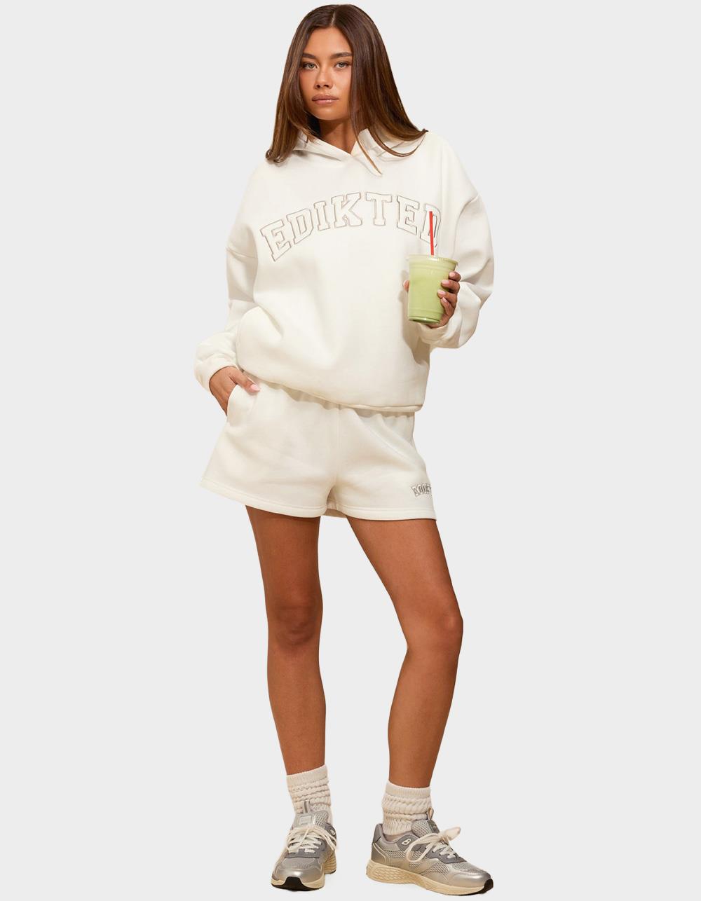 EDIKTED Edikted Girl Hoodie - WHITE