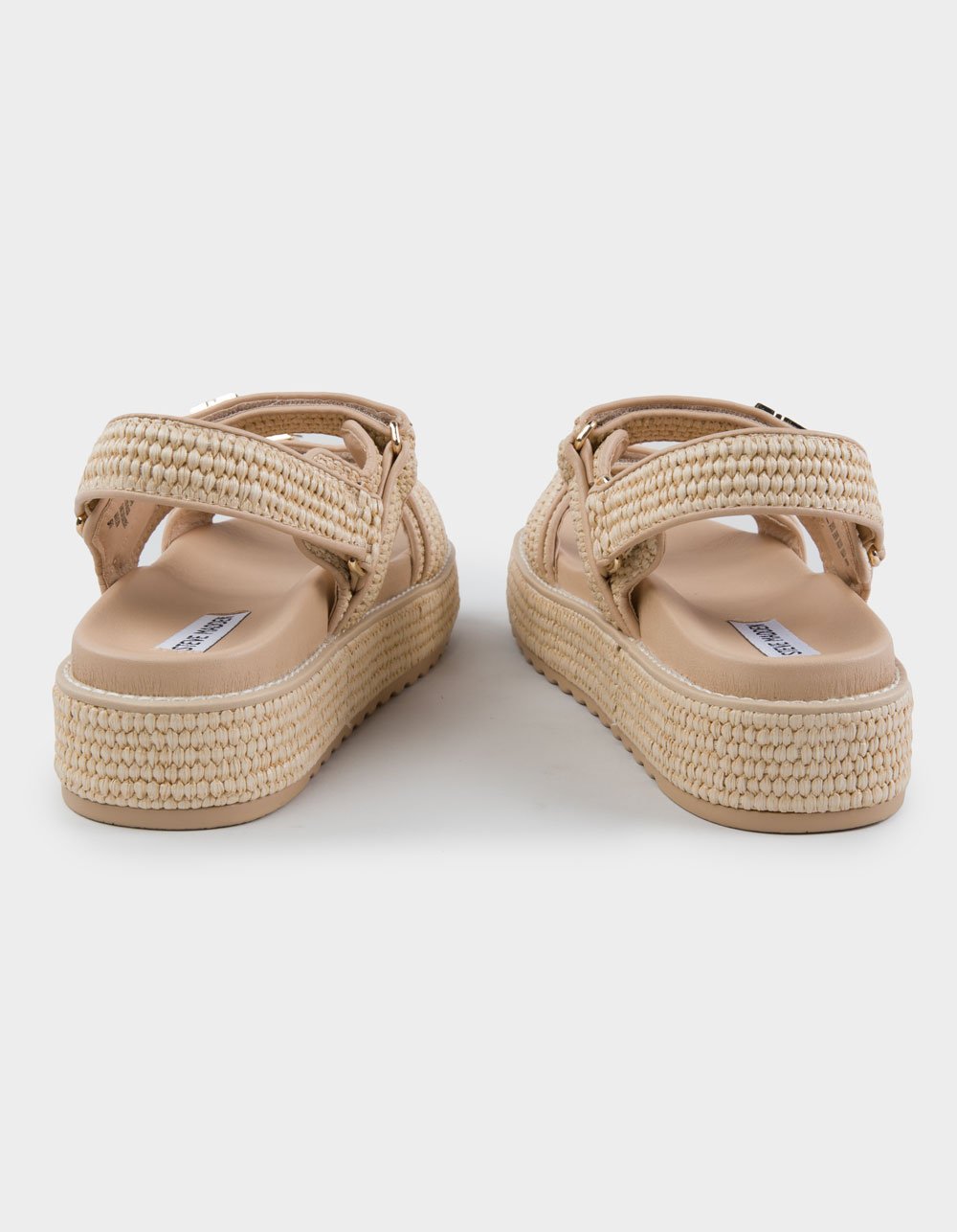 STEVE MADDEN Blaire Womens Platform Sandals - NATURAL