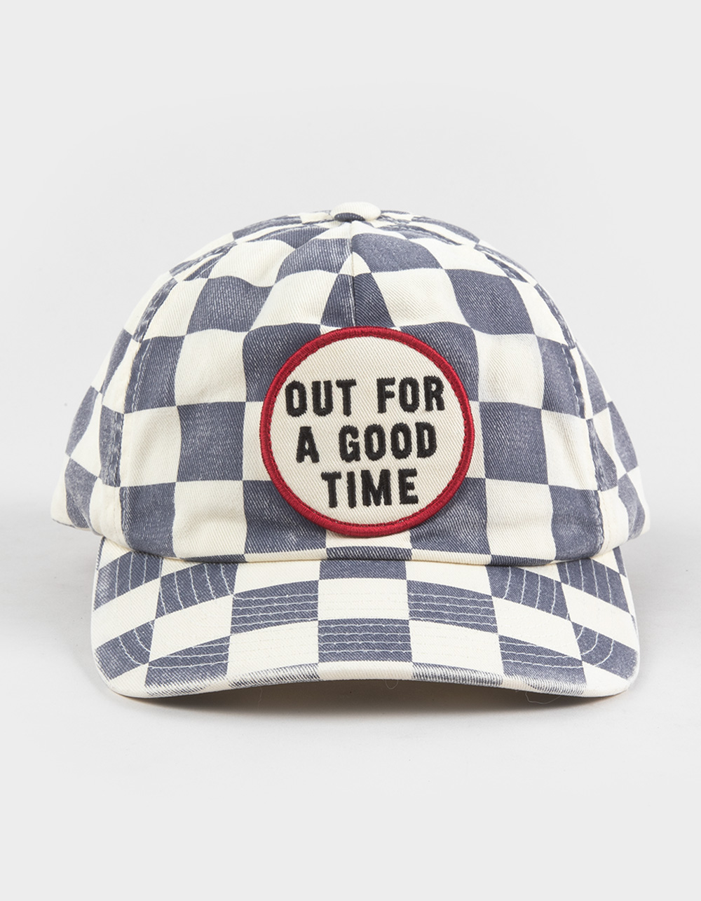 BRIXTON Out For A Good Time Womens Strapback Hat - BLUE/WHT