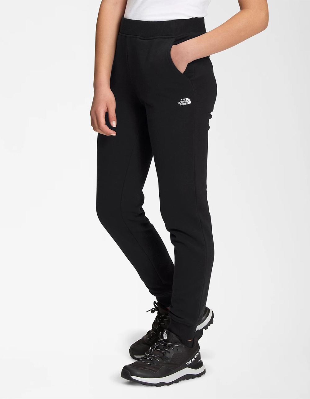 north face joggers junior grey