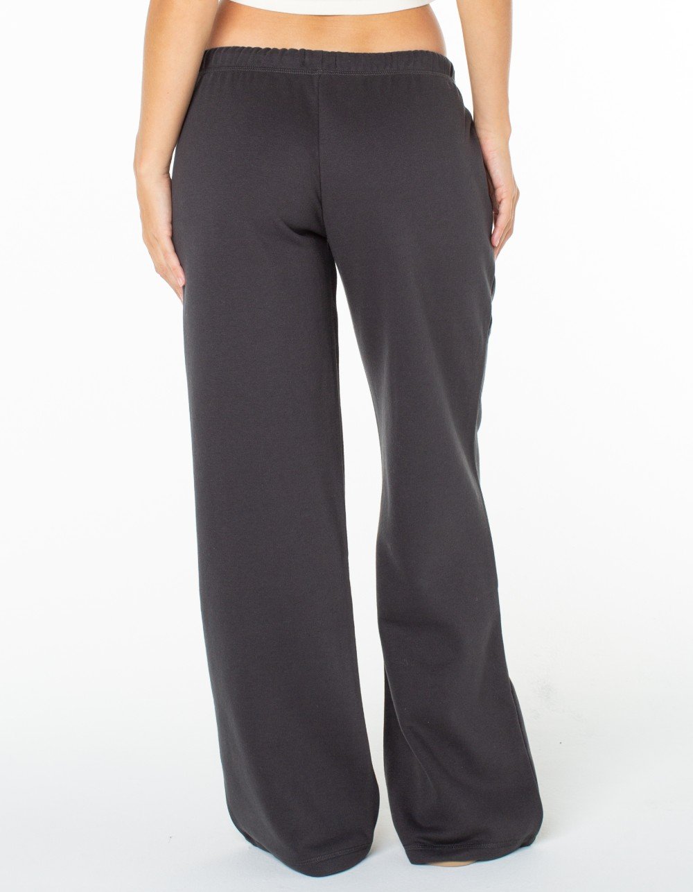 ROXY Ariel Wide Leg Womens Pant - BLACK