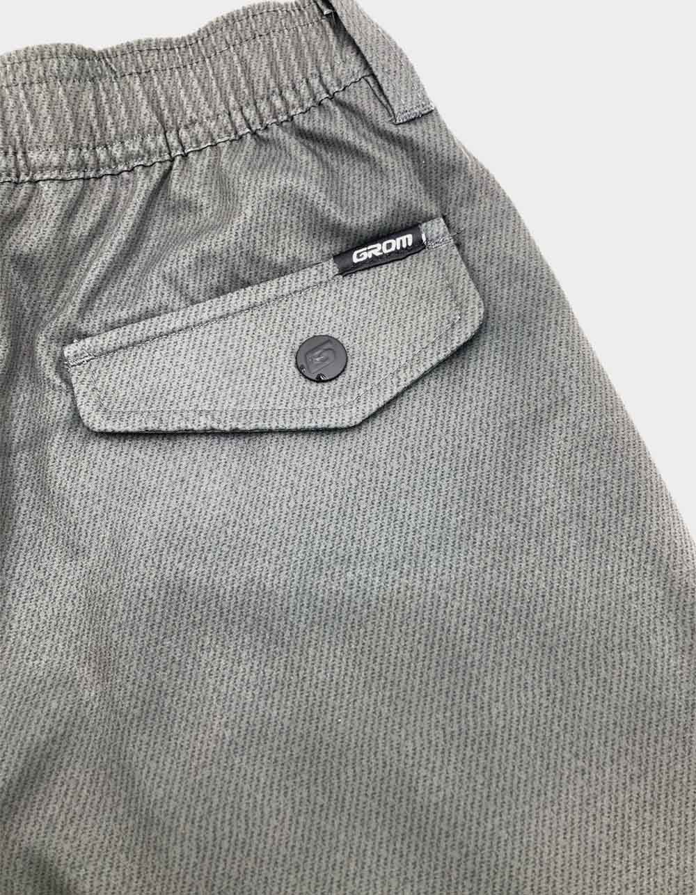 GROM Off Road Drawstring Wet Dry Boys Walk Shorts - CHARCOAL