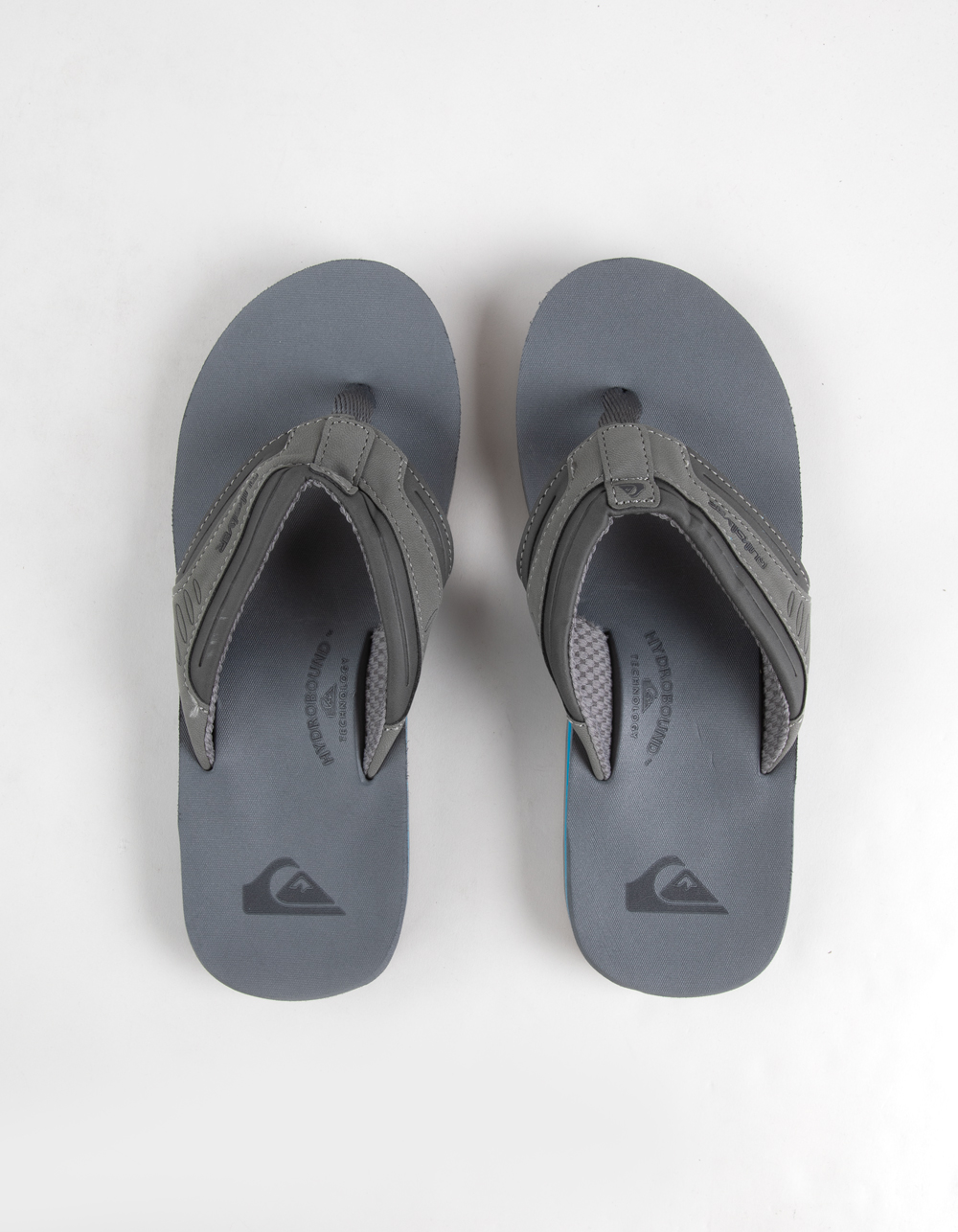 QUIKSILVER Carver Wavetech Mens Flip Flops - GRAY