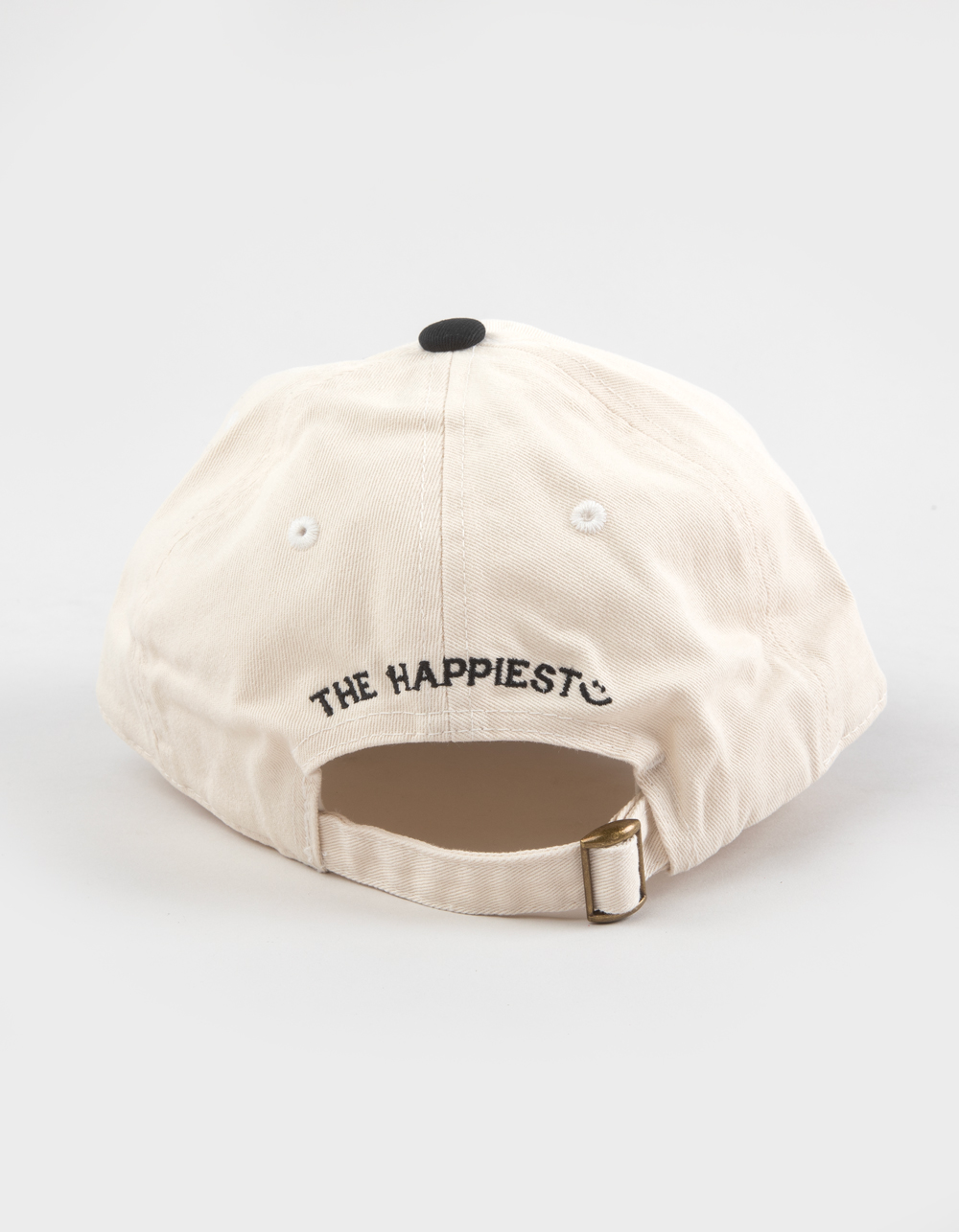 THE HAPPIEST Take It Easy Womens Strapback Dad Hat - BLACK COMBO