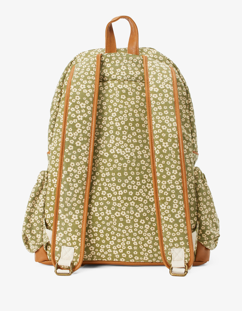 BILLABONG Home Abroad Canvas Backpack GREEN/WHITE Tillys