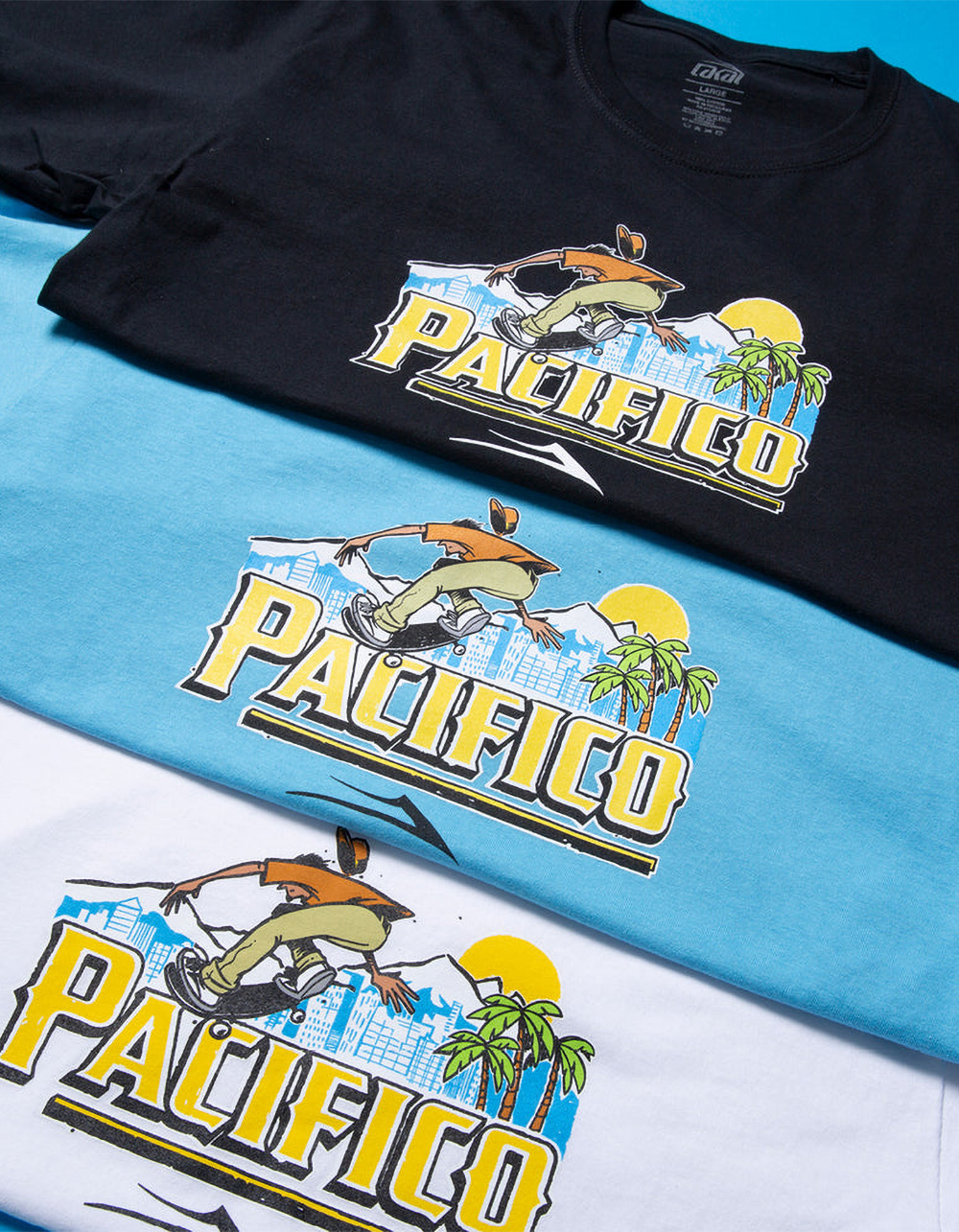 LAKAI x Pacifico Cityscape Mens Tee