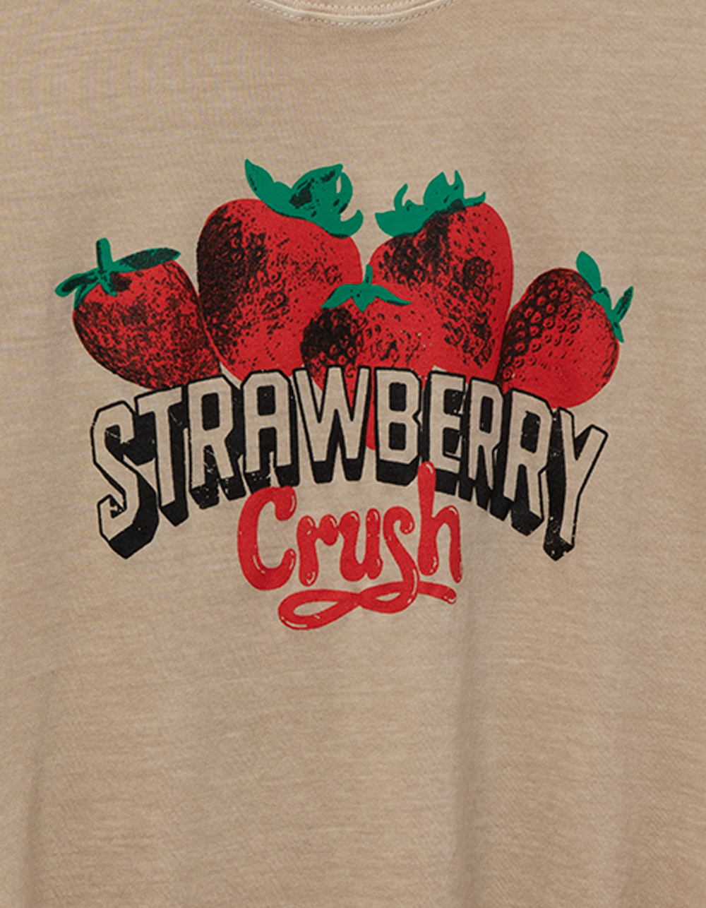 GIRL DANGEROUS Strawberry Girls Boyfriend Tee SAND Tillys
