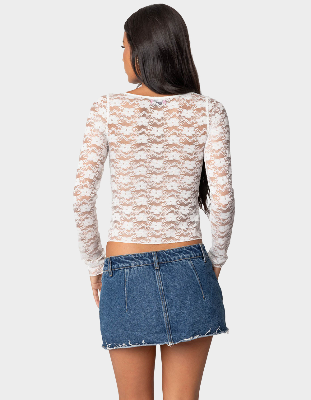 トップス THE TOE Mykonos Sheer Shirt Mykonos Sheer Shirt – THE TOÉ