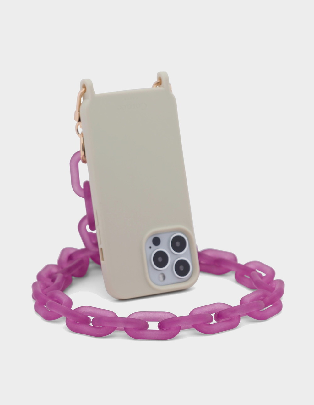 CORDEE CASES Purple Icy Phone Chain - SPARKLING GRAPE