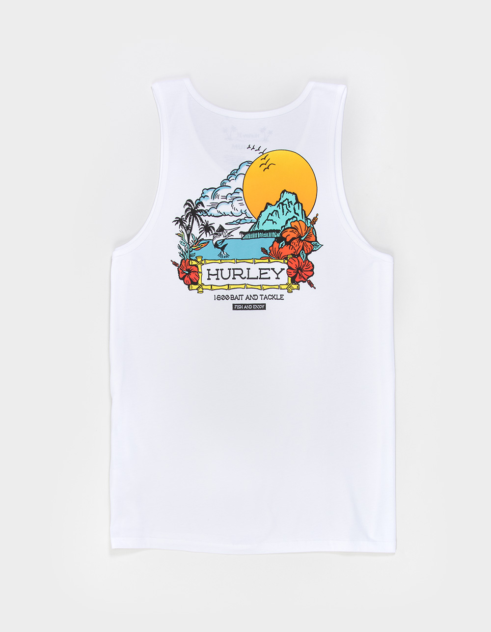 HURLEY Bait Mens Tank Top - WHITE