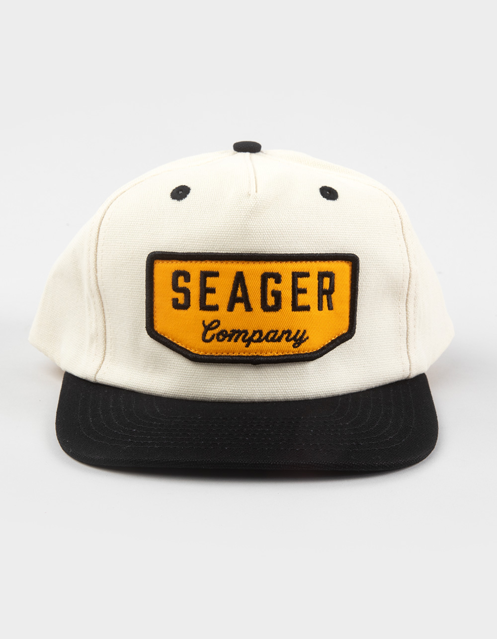 SEAGER Wilson Snapback Hat - BLACK COMBO