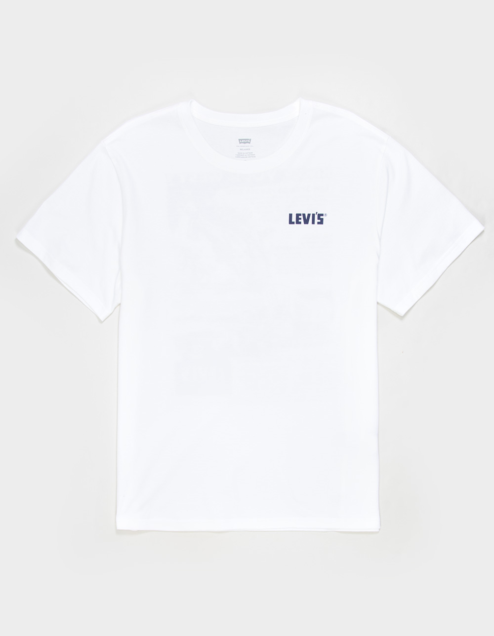 LEVI'S Know Your West Mens Relaxed Tee - WHITE
