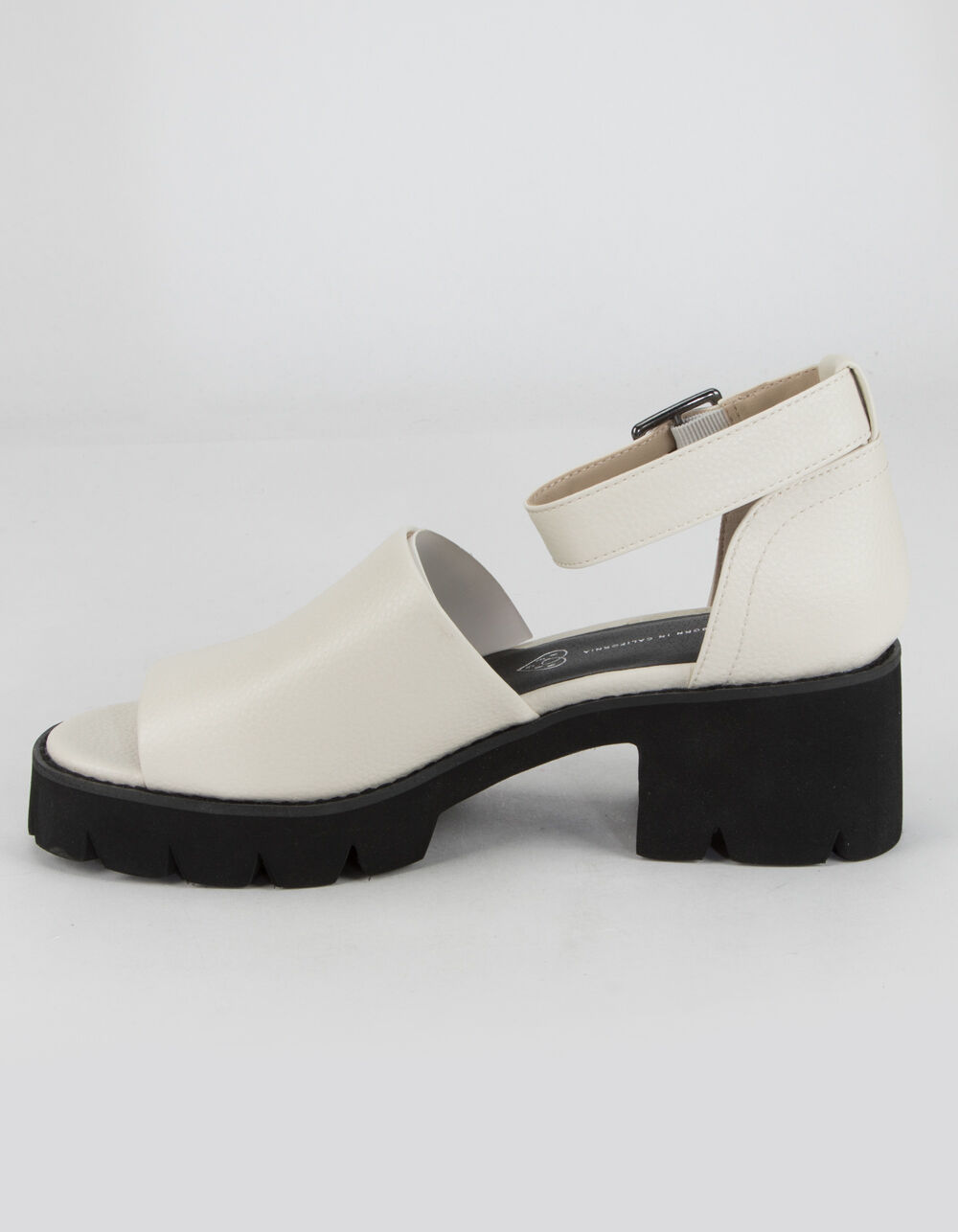 BC FOOTWEAR United Womens Off White Sandals image number 2