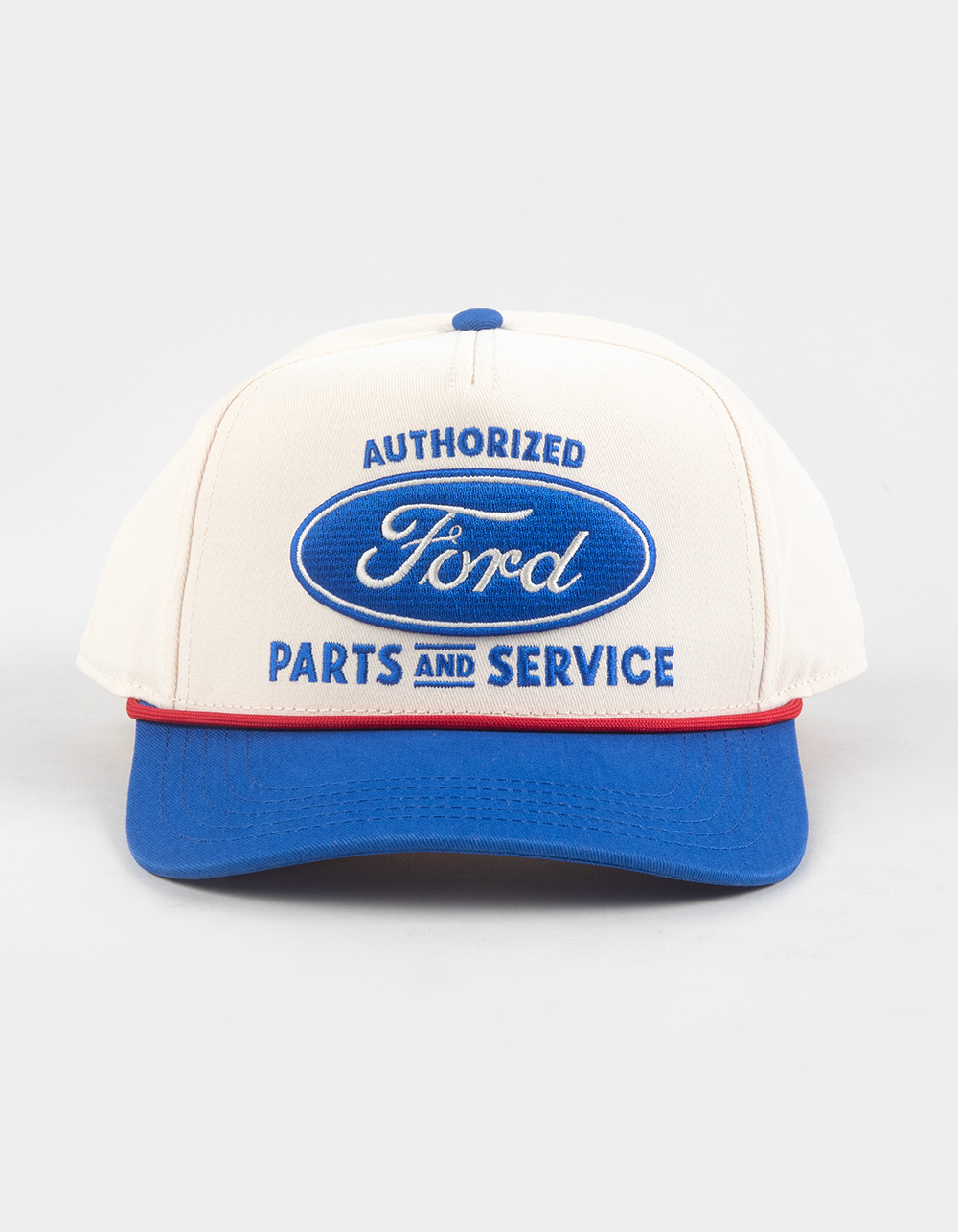 AMERICAN NEEDLE Ford Scottie Snapback Hat - Cream Combo