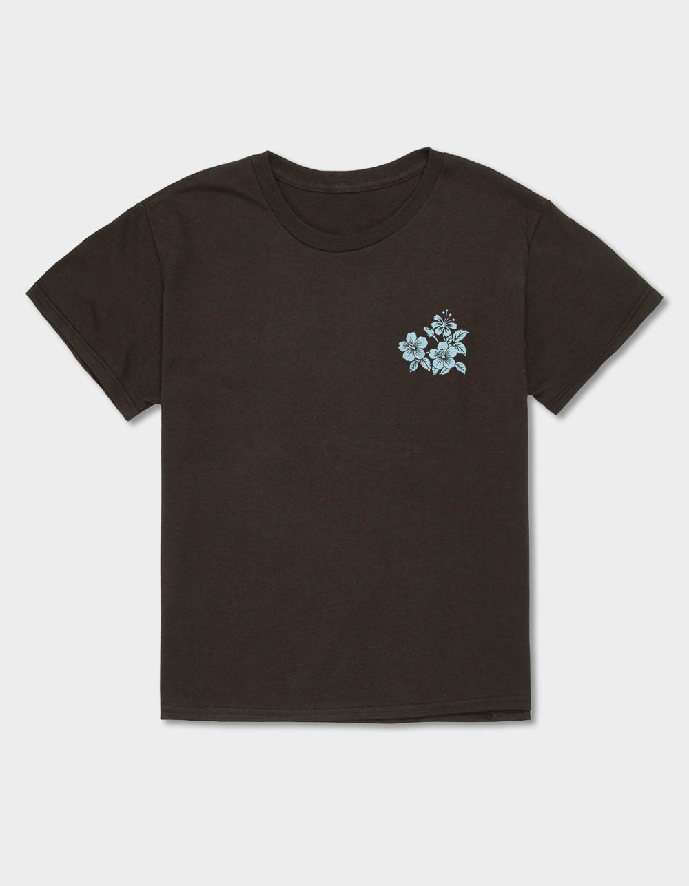 HIBISCUS Floral Supply Co. Unisex Kids Tee - CHOCOLATE