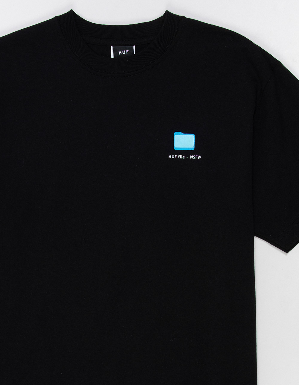 HUF Desktop Mens Tee - BLACK