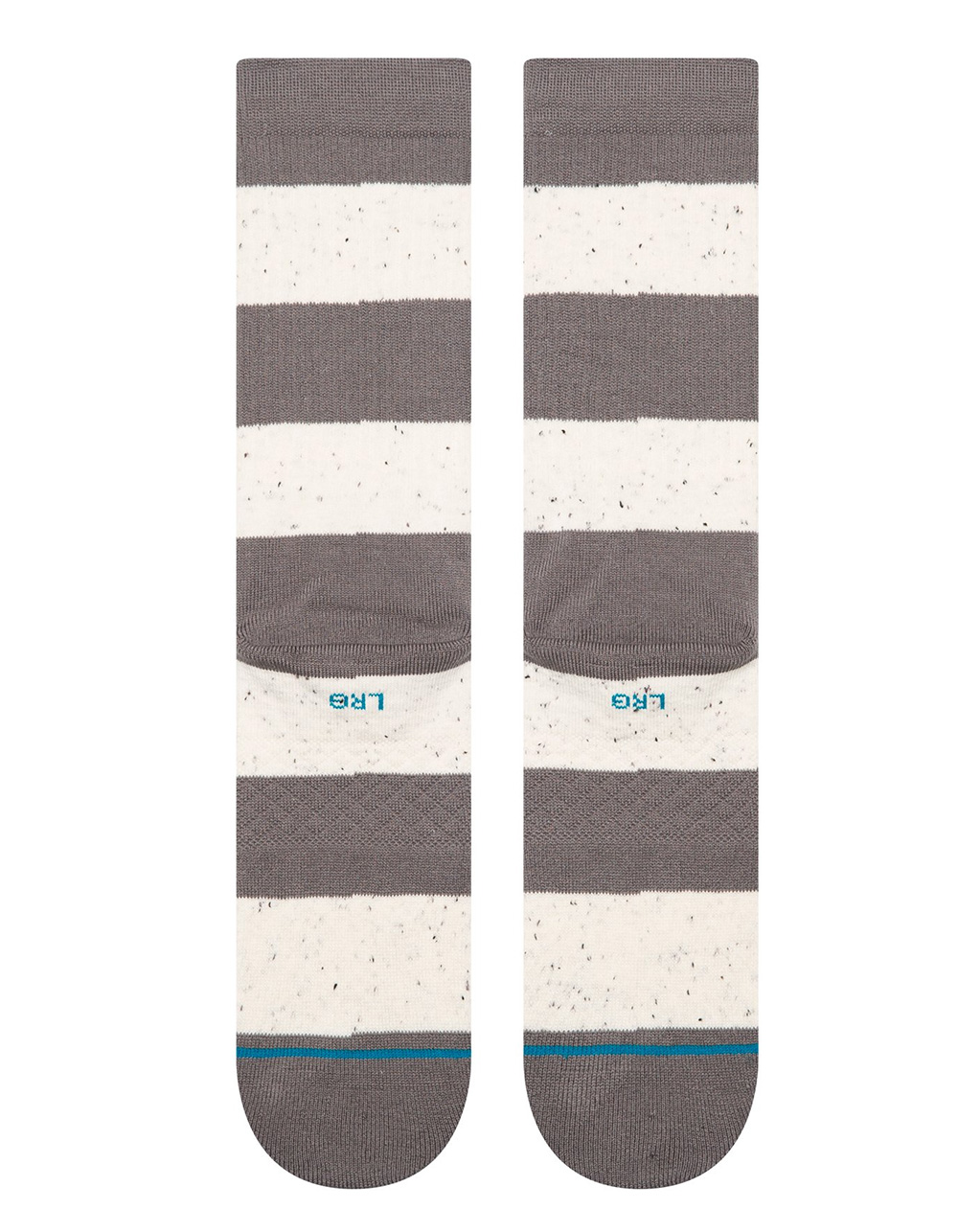 STANCE Nep Stripe Mens Crew Socks - GRAY COMBO