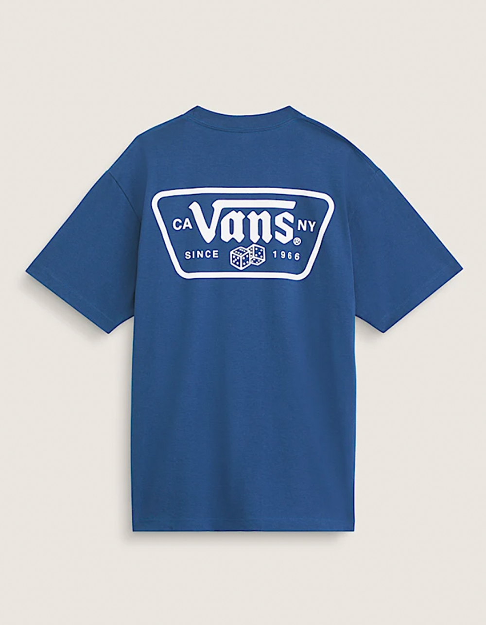 VANS Knu Patch Mens Tee - BLUE