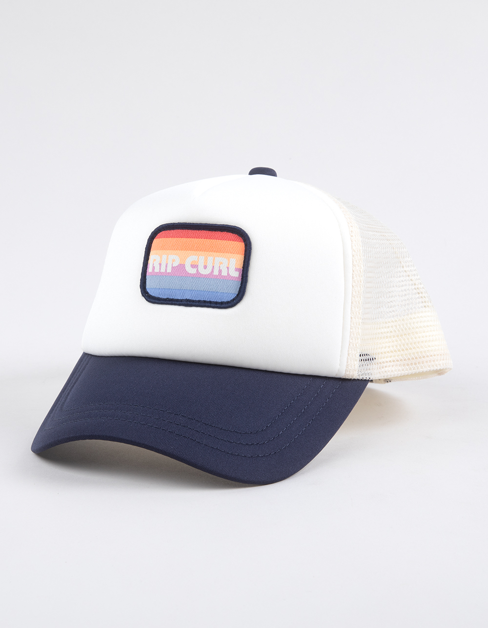 RIP CURL Mixed Revival Girls Trucker Hat - NAVY/WHITE
