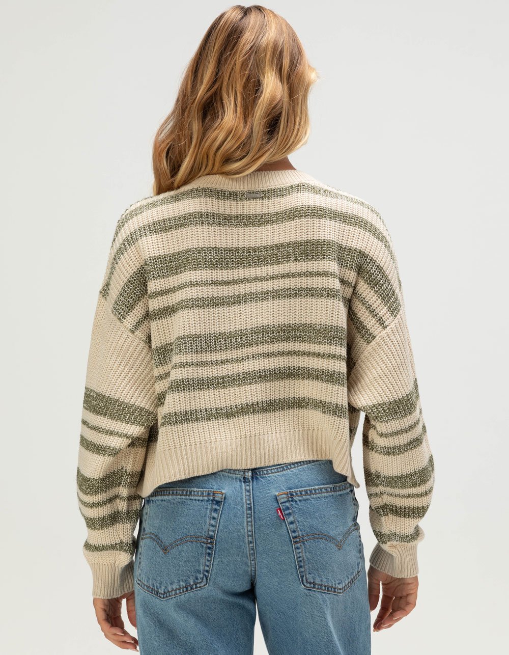 BILLABONG Hang Tight Womens Sweater - OLIVE COMBO