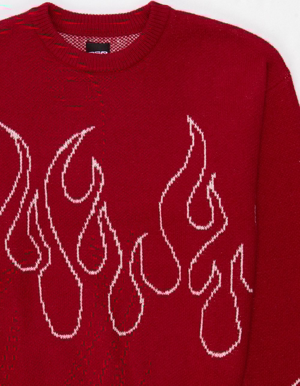 RSQ Mens Graphic Sweater - RED