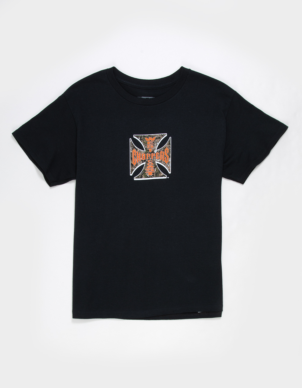 WEST COAST CHOPPERS Set Up Shop Boys Tee - BLACK