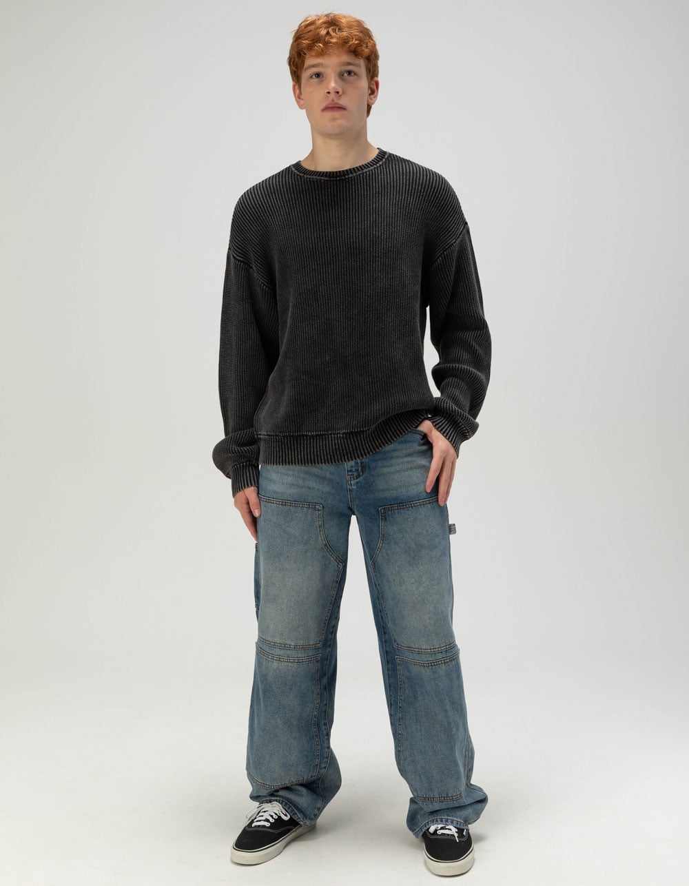 RSQ Mens Sweater - BLACK