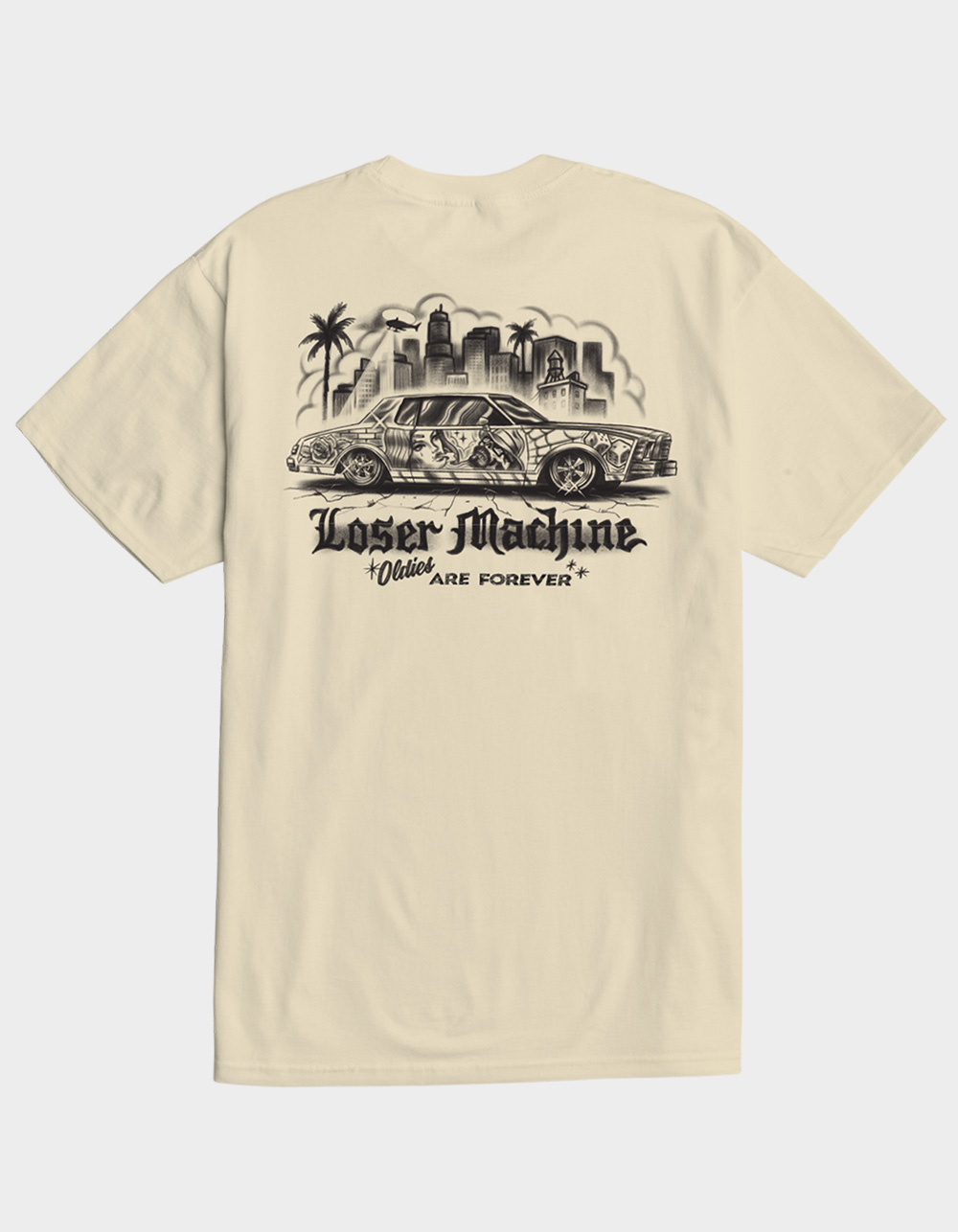 LOSER MACHINE City Life Mens Tee - CREAM