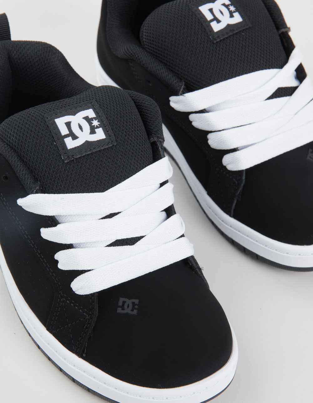 DC SHOES Court Graffik Boys Shoes - BLACK/WHITE