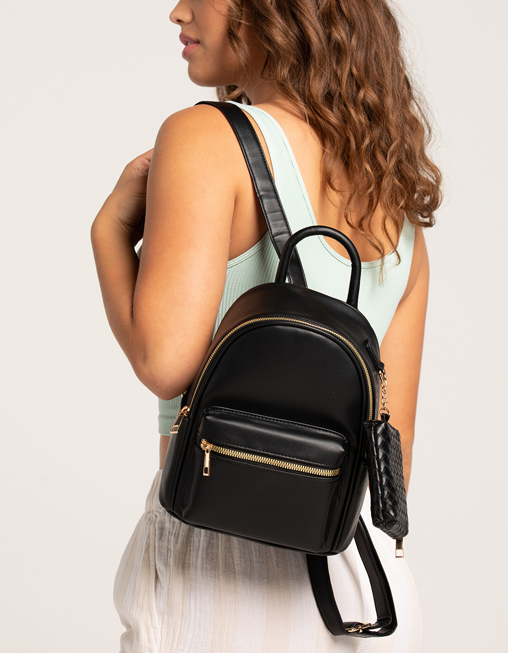 best designer mini backpacks for everyday use Small Size:3.25